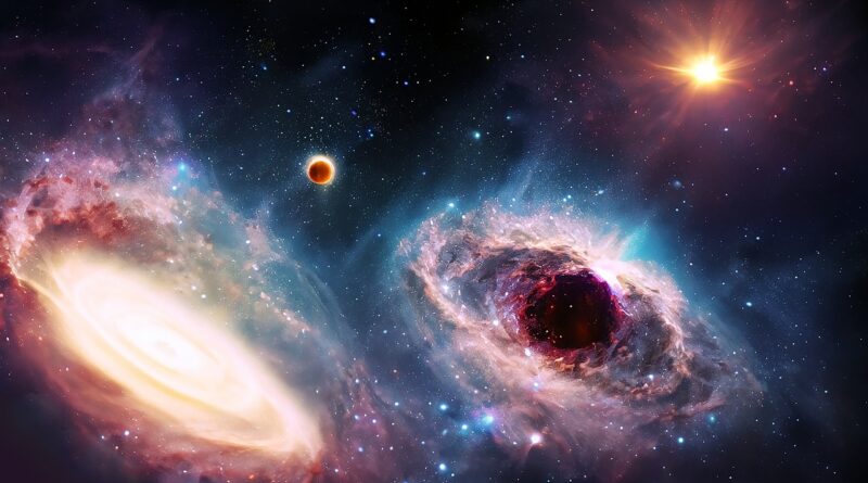 universe, supernova, space