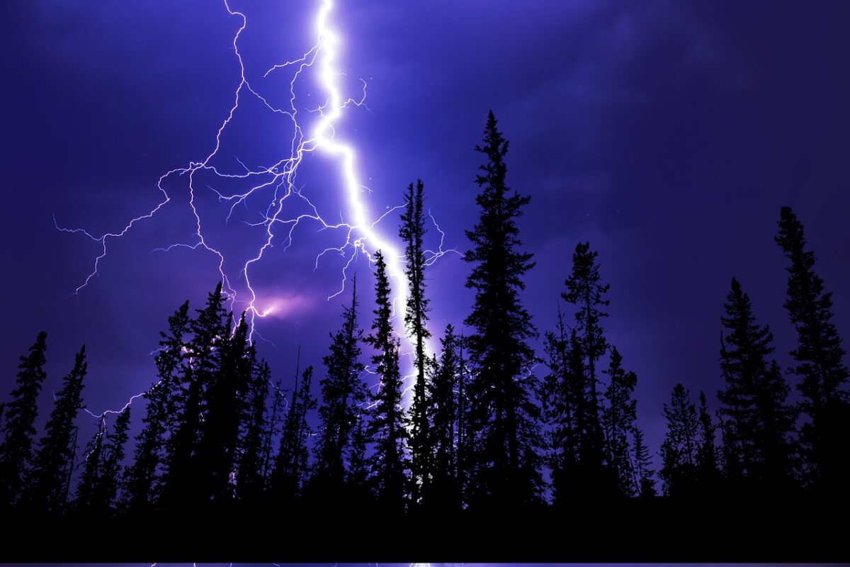 lightning, thunderstorm, weather