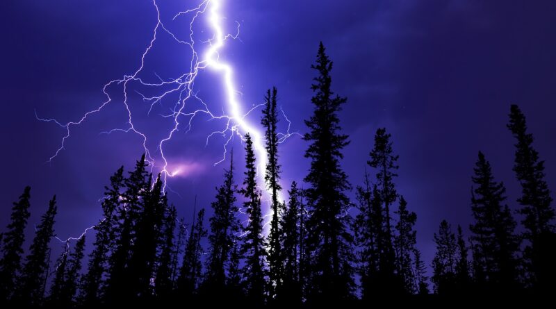lightning, thunderstorm, weather