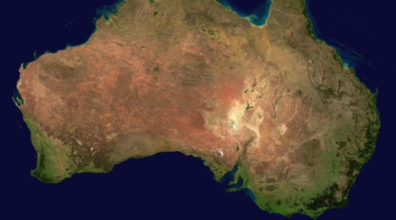 australia, continent, geography