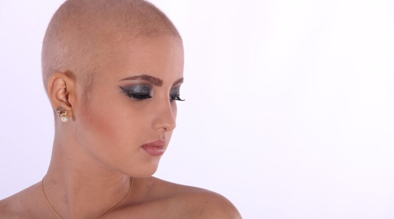 makeup, chemotherapy, woman