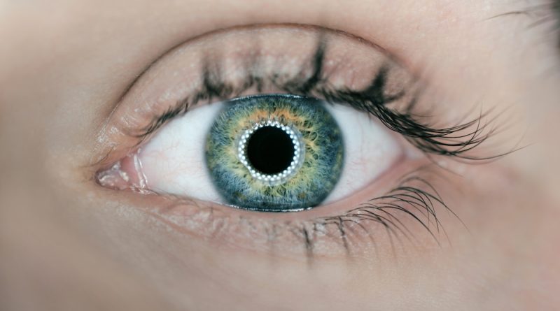 person showing green and black eyelid closeup photography