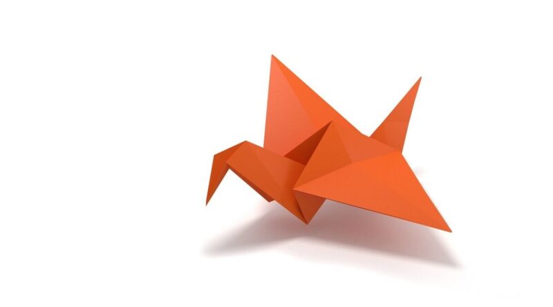 origami, paper folding, flying bird, crane, origami, origami, origami, origami, origami