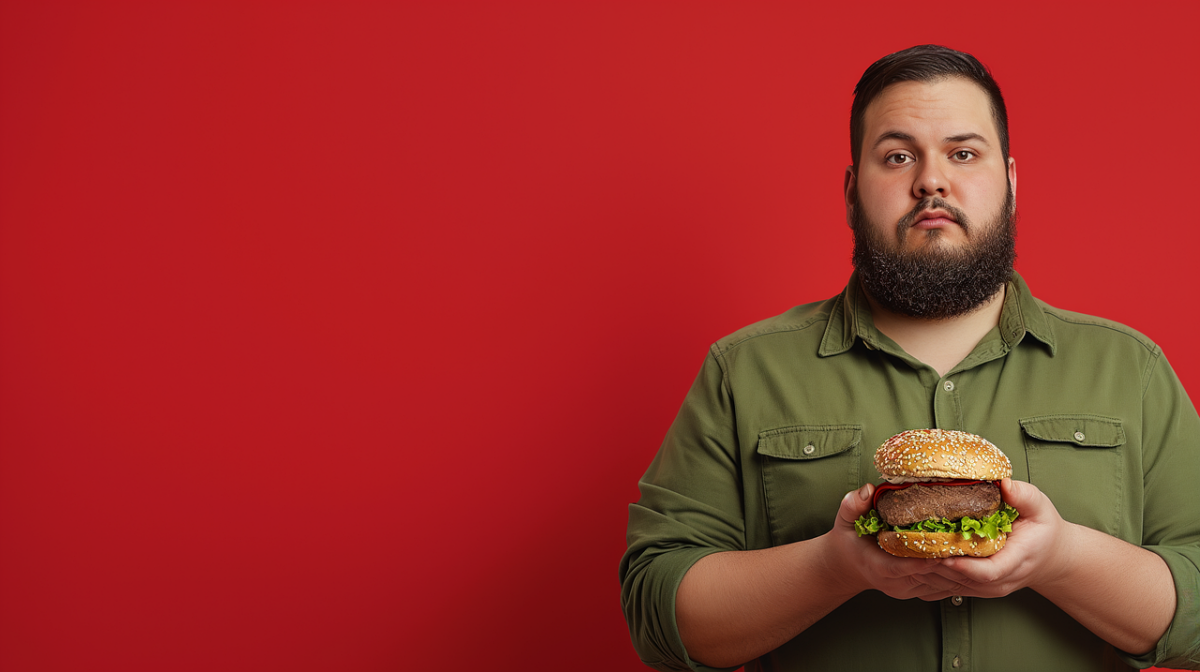 ai generated, man, burger, obesity, diet, weight, meal, food, obesity, obesity, obesity, obesity, obesity, diet, diet, diet