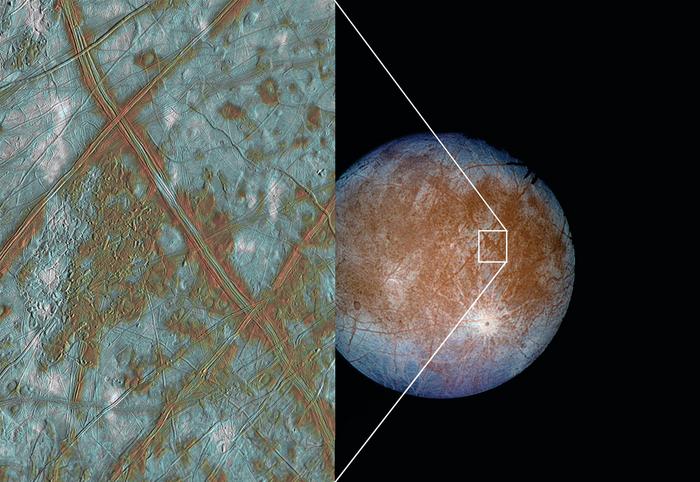 Nová studie SwRI vyvolala pochybnosti o existenci vlečných oblaků vodní páry na Jupiterově měsíci Europa (viz výše), o nichž bylo původně informováno na základě pozorování Hubbleova vesmírného dalekohledu z roku 2012. Opakovaná analýza dat však jistotu tohoto původního zjištění snížila, ale vědci stále doufají, že takové vlečné oblaky budou někdy v budoucnu pozorovány.