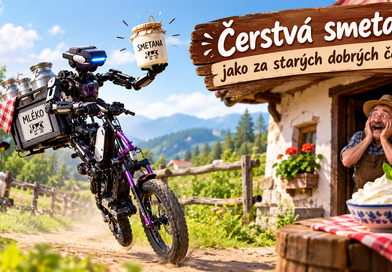 Humor: Čerstvá smetana jako za starých dobrých časů